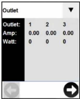 Tripp Lite PDU3XEVSR6L230B - Using the LCD Touchscreen - 1