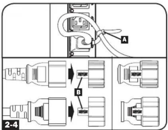 Tripp Lite PDU3XEVSR6L230B - Conexión del PDU - 3