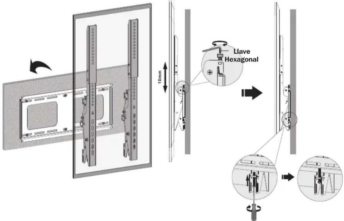 Tripp Lite DWTPSC4555M - Cuelgue la Pantalla en la Placa de Pared - 2