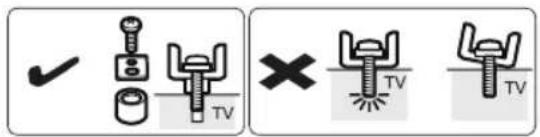 Tripp Lite DWTPSC4555M - 3a. For Flat Back Screen - 3