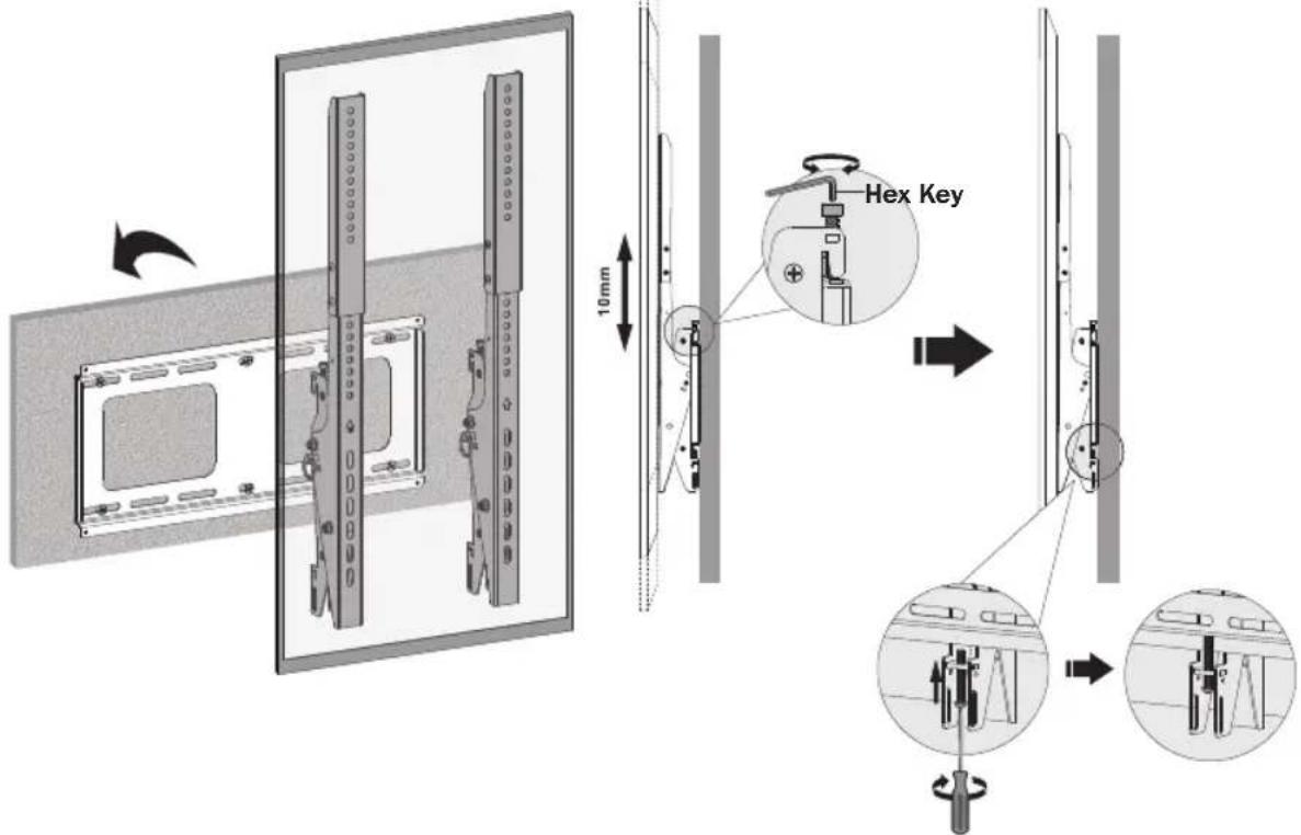 Tripp Lite DWTPSC4555M - Hang Display onto the Wall Plate - 2