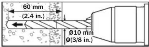 Tripp Lite DWTPSC4555M - Mount on Solid Brick and Concrete Block - 4