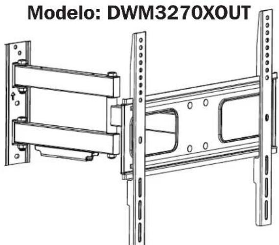 Tripp Lite DWM3270XOUT - Soporte de Pared para TV de Movimiento Completo para Exteriores - 1