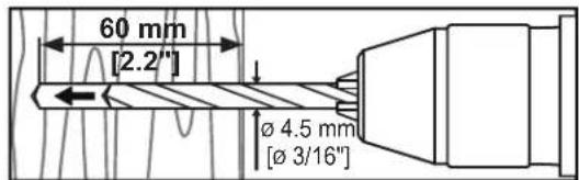 Tripp Lite DWM3270XOUT - 1a. Instalación en Pared con Entramado de Madera - 5