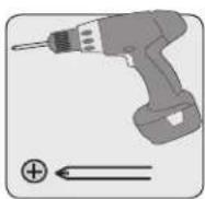 Tripp Lite DWM3270XOUT - 1a. Mount on Wood Stud Wall - 12