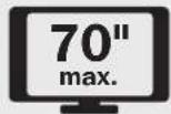 Tripp Lite DWM3270XOUT - Vollbewegliche Wandhalterung für den Außenbereich - 4