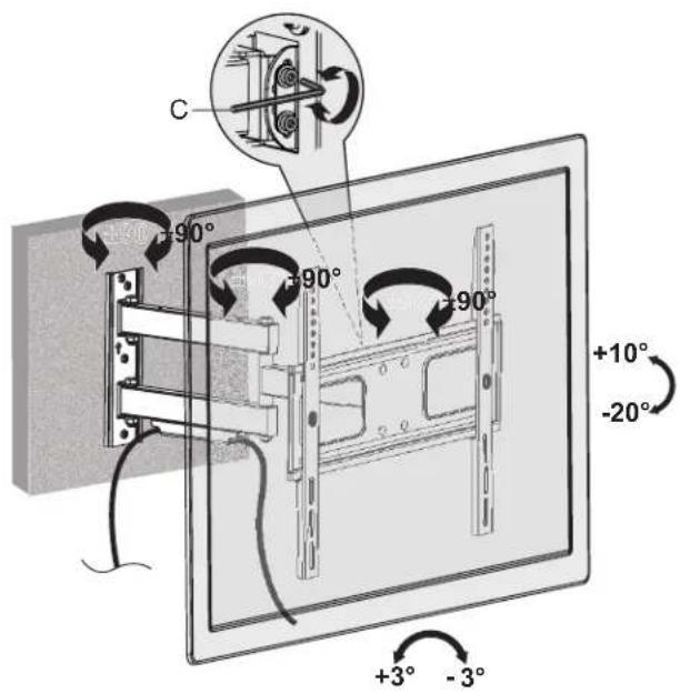 Tripp Lite DWM3270XOUT - Haga los Ajustes - 1