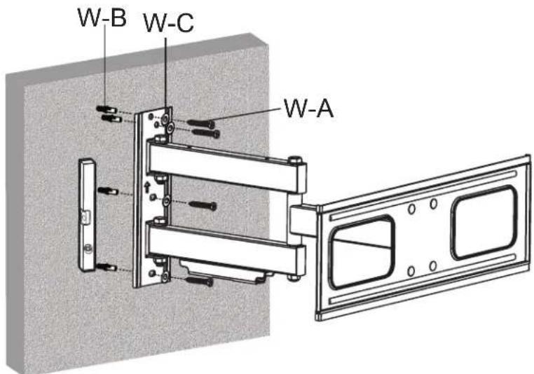 Tripp Lite DWM3270XOUT - 1b. Mount on Solid Brick or Concrete Block - 9