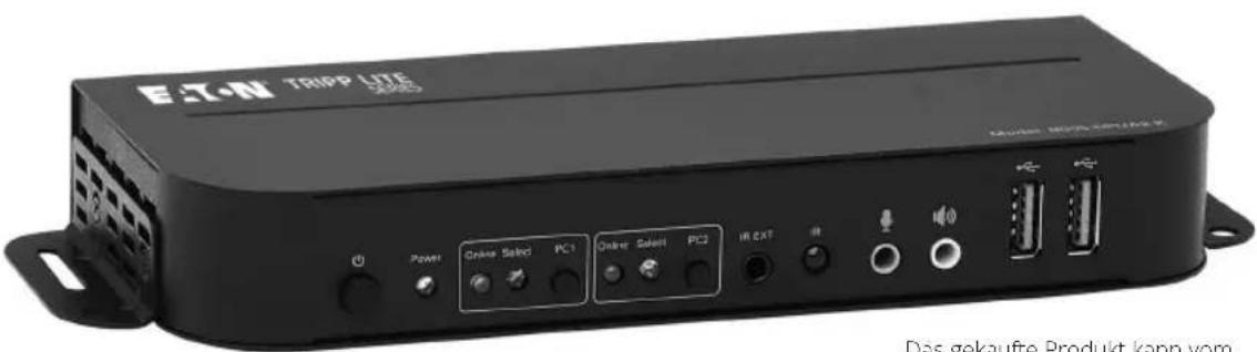 Tripp Lite B005DPUA2K - 2-Anschluss-DisplayPort 1.4 KVM Switch - 1