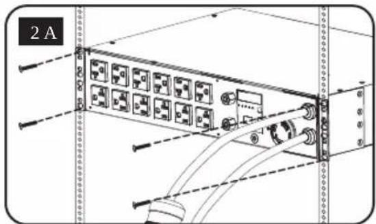 Tripp Lite PDUMH32HVATNET - Монтаж в стойку размером 2U - 2