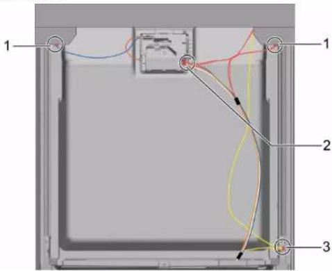 BOSCH SGU4HVS31E - Odstränenie ovladacieho panelu - 1