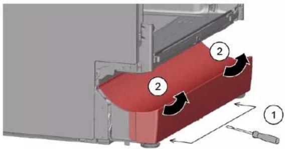 BOSCH SGU4HVS31E - A labburkolat eltavolitasa - 2