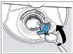 BOSCH SGU4HCS48E - Retirer le couvercle de la pompe d'eaux usées - 1