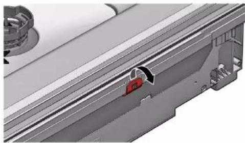 BOSCH SGU4HCS48E - Retirer le canal de débordement - 3
