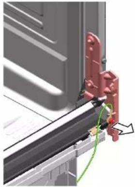 BOSCH SGU4HCS48E - Az ajtózsanér eltávolítása - 2