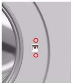 BOSCH WAV28E93 - Extraer el cierre de la puerta - 1