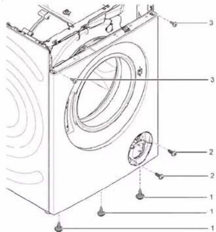 BOSCH WAV28E93 - AVERTISSEMENT - 1