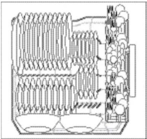 ELECTROLUX EI24ID30QB - Chargement du panier inférieur - 2