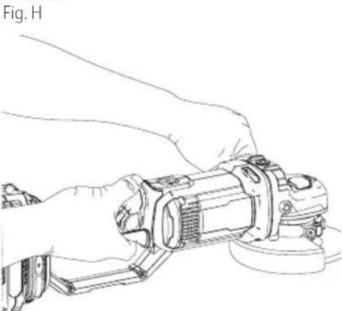 Craftsman CMEG200 - Posicion Adecuada de las Manos (Fig. A, H) - 1