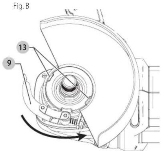 Craftsman CMEG200 - Montaje del Protector (Fig. B) - 1