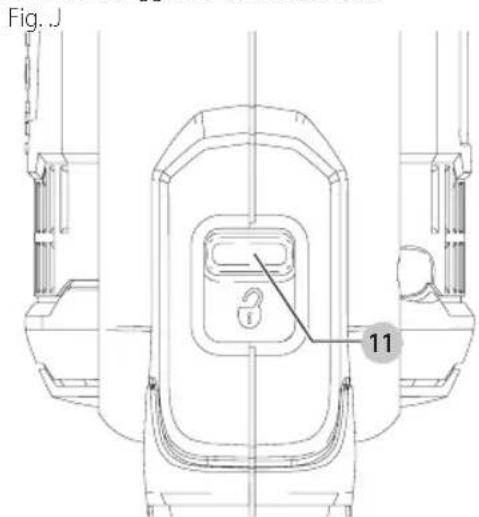Craftsman CMEG200 - Lock-Off Button and Trigger Switch (Fig. I-K) - 2
