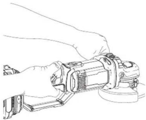Craftsman CMEG200 - Proper Hand Position (Fig. A, H) - 1