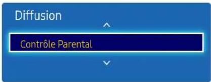 Diffusion Contrôle Parental