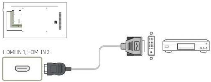 HDMI IN 1, HDMI IN 2