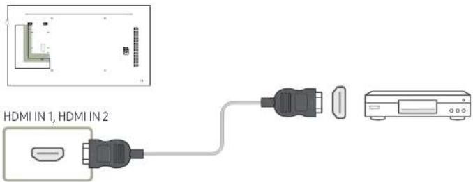 HDMI IN 1, HDMI IN 2