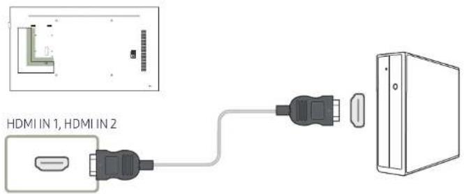 HDMI IN 1, HDMI IN 2