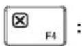LENOVO IdeaTab Lynx - Touches de fonction du clavier - 8