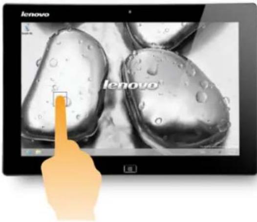 LENOVO IdeaTab Lynx - Appuyer et maintenir - 1