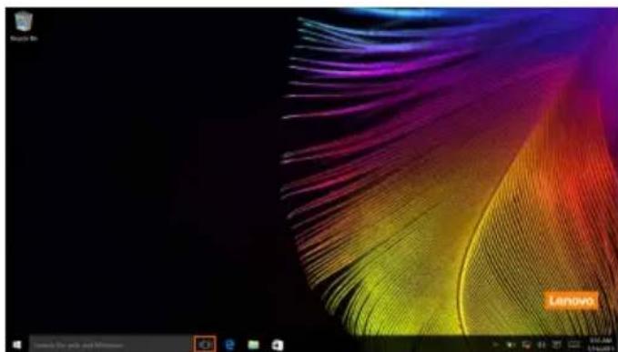 LENOVO IdeaTab Miix 720 - Mode Task view (Affichage des tâches) de la barre des tâches - 1