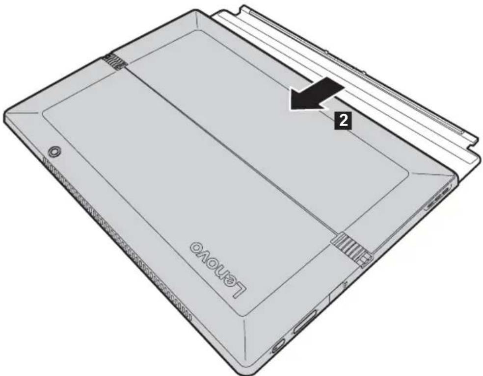 LENOVO IdeaTab Miix 720 - Retrait de la tablette - 2