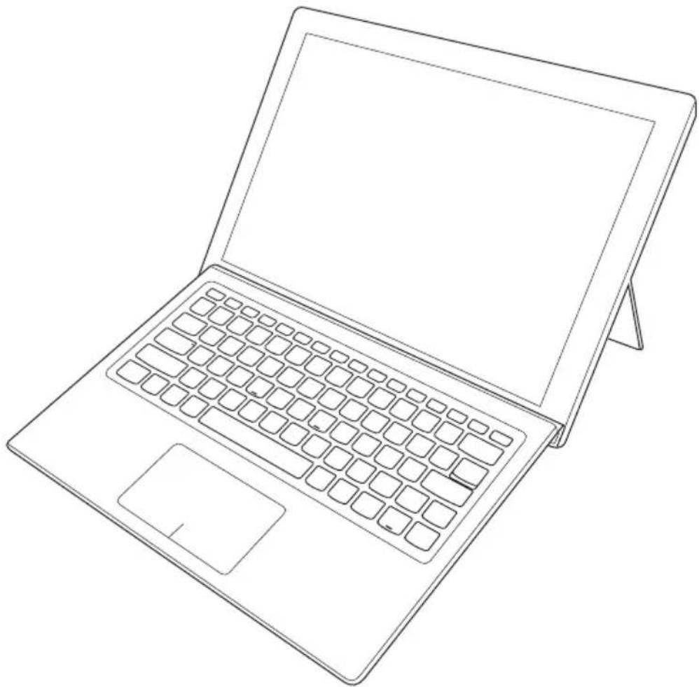 LENOVO IdeaTab Miix 720 - Méthode de pliage de la housse pour tablette et clavier - 2