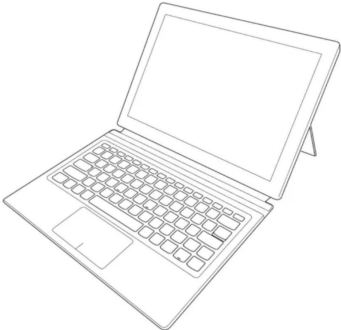 LENOVO IdeaTab Miix 720 - Méthode de pliage de la housse pour tablette et clavier - 1