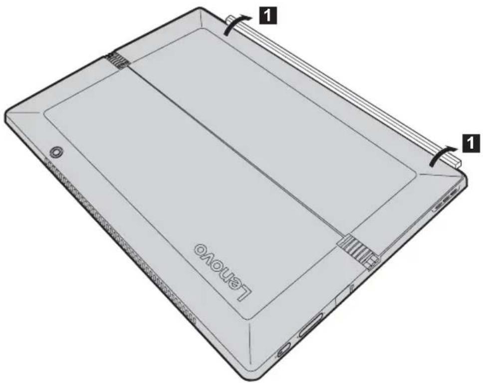 LENOVO IdeaTab Miix 720 - Retrait de la tablette - 1