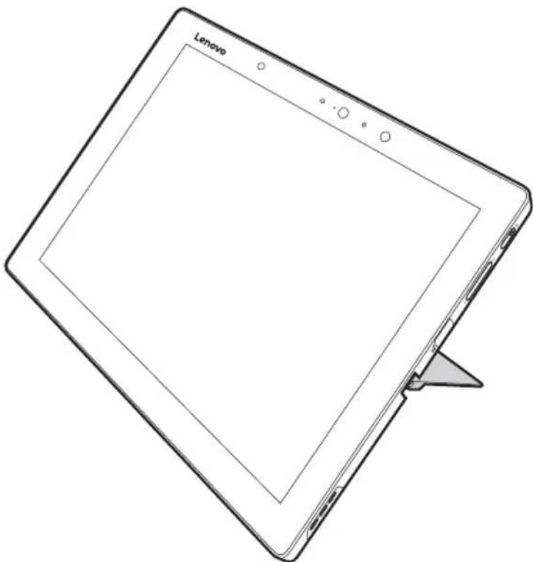 LENOVO IdeaTab Miix 720 - ■ Pour incliner le socle - 2