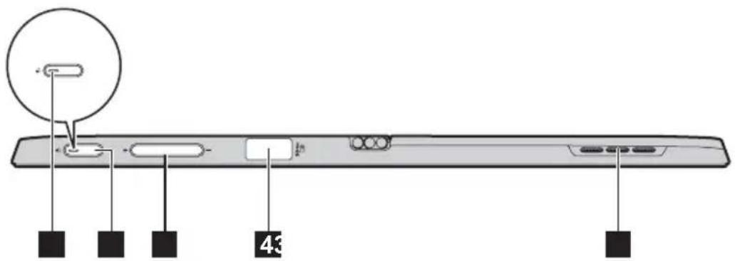LENOVO IdeaTab Miix 720 - Vue de droite - 1