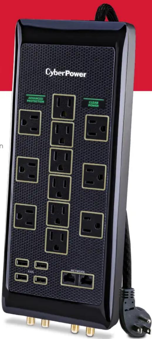 CyberPower ADVANCED PROTECTION CLEAN POWER 48A NETWORK