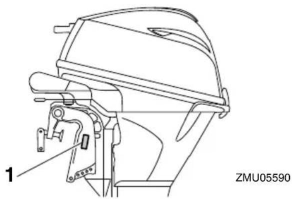 YAMAHA F9.9H (2013) - Etiquette CE - 1