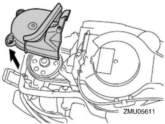 YAMAHA F9.9H (2013) - Démarrage de secours du moteur (modèle à démarreur manuel) - 1