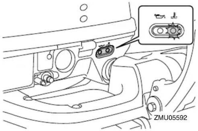 YAMAHA F9.9H (2013) - Alerte de surchauffe - 1