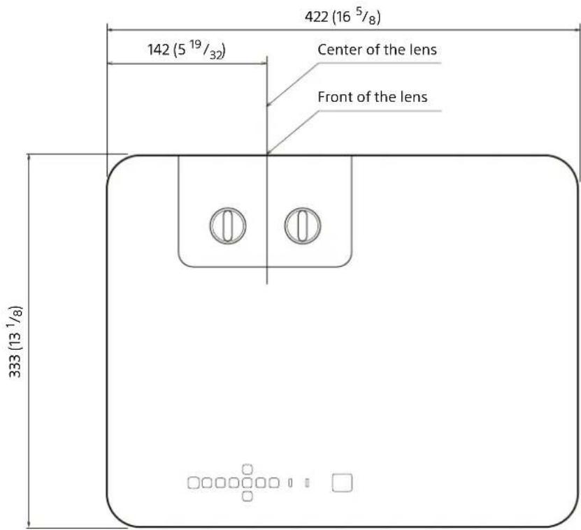 SONY VPLPHZ60 - Dimensions - 3