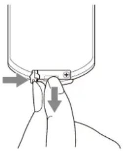 SONY VPLPHZ60 - Installazione delle batterie - 1