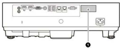 SONY VPLPHZ60 - Location information of the labels - 2