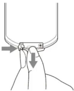 SONY VPLPHZ60 - Einlagen der Batterie - 1
