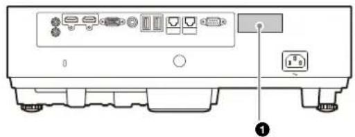 SONY VPLPHZ60 - Información sobre la posición de las etiquetas - 2