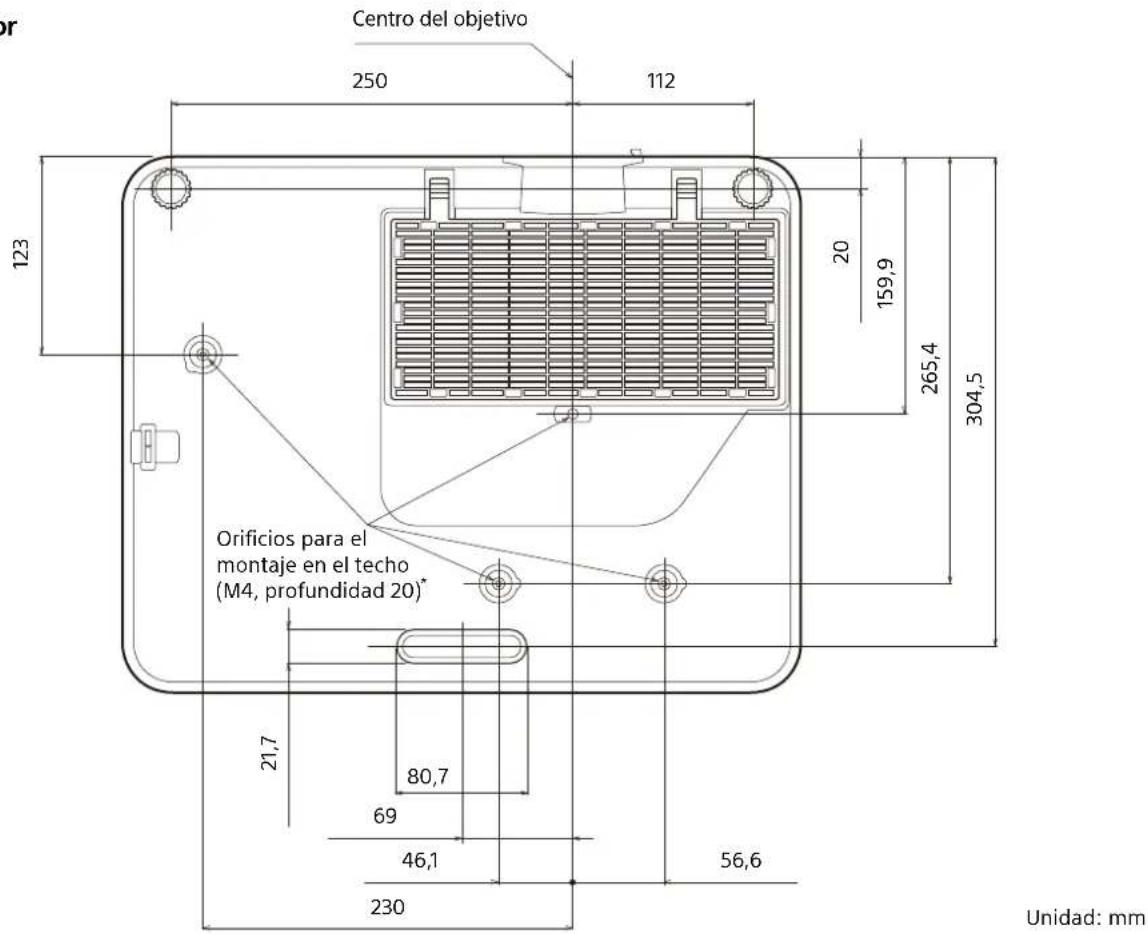SONY VPLPHZ60 - Parte superior - 1