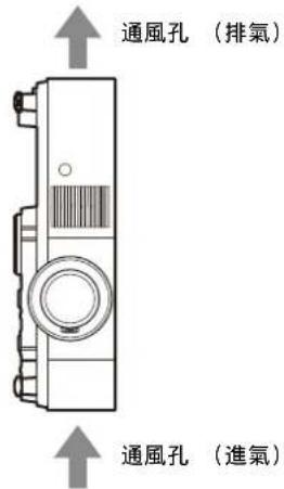 SONY VPLPHZ60 - 縱向安裝注意事項 - 1